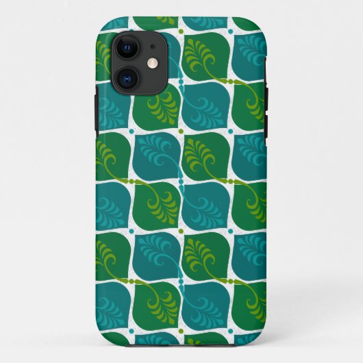 ラウンドダイヤモンド装飾品 Case-Mate iPhoneケース (裏面)