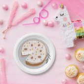 ラウンドチーズケーキ ペーパープレート (パーティー)