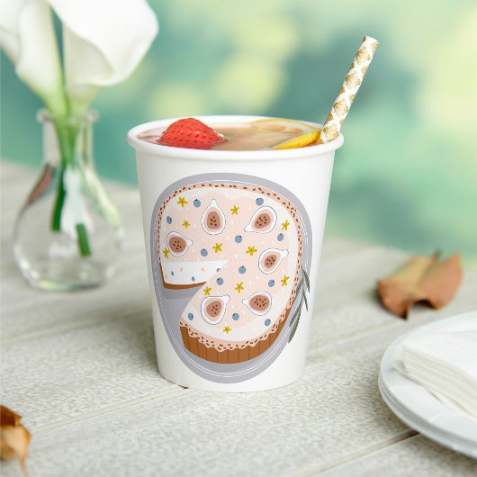 ラウンドチーズケーキ 紙コップ