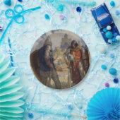 ラウンドテーブルの騎士ローンスロット・デュ・レイク ペーパープレート (パーティー)