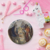 ラウンドテーブルの騎士ローンスロット・デュ・レイク ペーパープレート (パーティー)