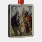 ラウンドテーブルの騎士ローンスロット・デュ・レイク メタルオーナメント (右)