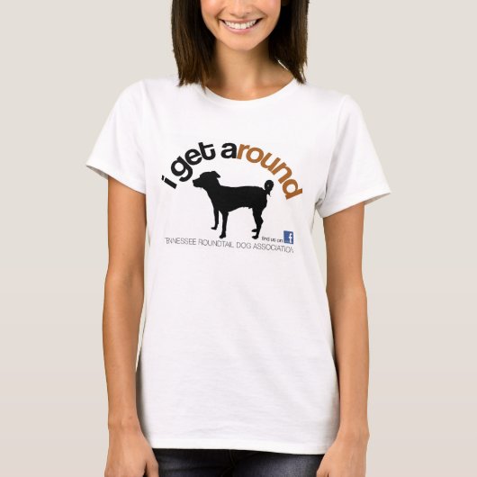 ラウンドテールレディースTシャツ Tシャツ (正面)