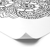 ラウンドデザインドードル2 ポスター (角)