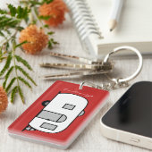 ラウンドトラベルトレーラーThunder_Cove キーホルダー (正面右)