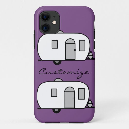 ラウンドトラベルトレーラーThunder_Cove Case-Mate iPhoneケース (裏面)