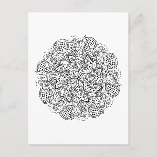 ラウンドドードル ポストカード (正面)