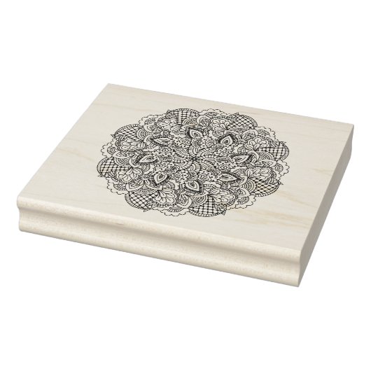 ラウンドドードル ラバースタンプ (スタンプ)