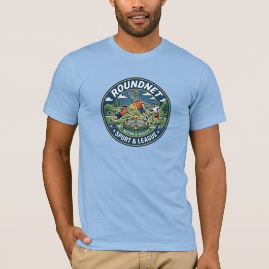 ラウンドネットスポーツ Tシャツ (正面)