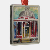 "ラウンドハウスバー"ベイに入れる メタルオーナメント (右)