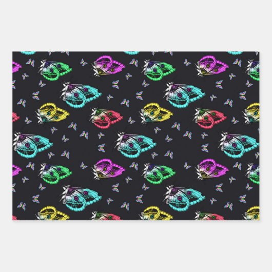 ラウンドパフ ラッピングペーパーシート (正面)