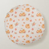 ラウンドパンプキンパッチ装飾用クッション ラウンドクッション (裏面)