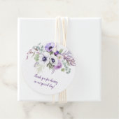 ラウンドパープルラベンダーホワイト結婚フローラ | フェイバータグ (インサイチュ)