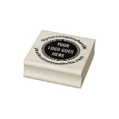 ラウンドビジネスモダンロゴソーシャルメディア&ウェブサイト ラバースタンプ (スタンプ)