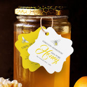 ラウンドビーアートハニーイエロージャーブスイングラベル フェイバータグ