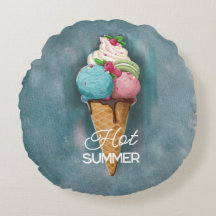 ラウンドピローアイスクリーム