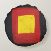 ラウンドピローラブデザイン。 ラウンドクッション (裏面)