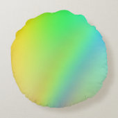 ラウンドピロー – レインボーデザイン (裏面)