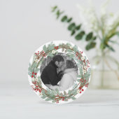 ラウンドフェスティバルホリデーフォトカード シーズンカード (スタンド正面)