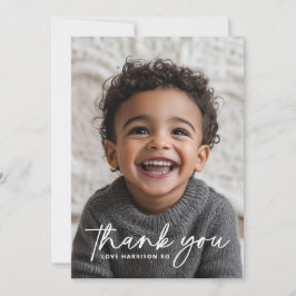 ラウンドフォトバプテスマ サンキューカード