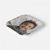 ラウンドフォトバプテスマ ペーパープレート (傾斜あり)