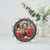 ラウンドフォトホリデーカードとフェスティバルグリーンリー (スタンド正面)