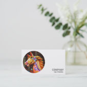 ラウンドフォトメリー- – ゴーラウンド馬 名刺 (スタンド正面)