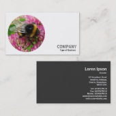 ラウンドフォト – のまわりに 名刺 (正面/裏面)