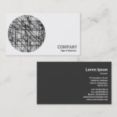 ラウンドフォト – 足場 名刺 (正面/裏面)