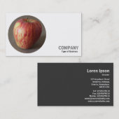 ラウンドフォト – Apple 名刺 (正面/裏面)