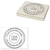 ラウンドフレモダンーム事業カスタムロゴWebサイト ラバースタンプ (押印)