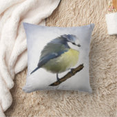 ラウンドブルーティット クッション (ブランケット)