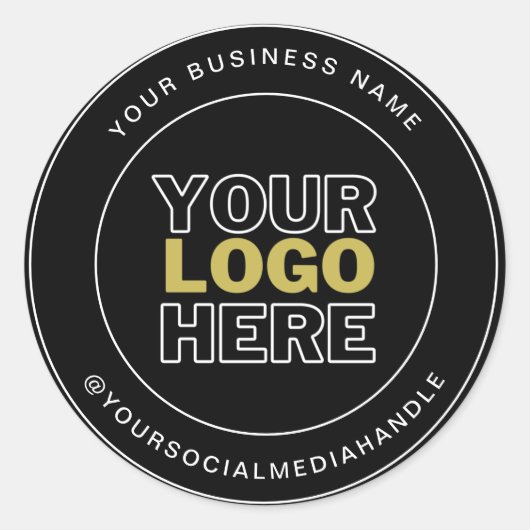 ラウンドプロフェッショナルカスタムブランド ラウンドシール (正面)