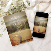 ラウンドヘイベレスファーム結婚のリハーサルディナー 招待状