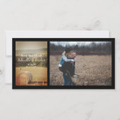 ラウンドヘイ・バレス農場の結婚式の日付を保存 セーブザデート (正面)