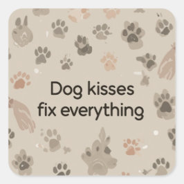 ラウンドペットタグ スクエアシール