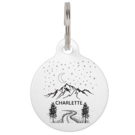 ラウンドペットタグ ペット　ネームタグ