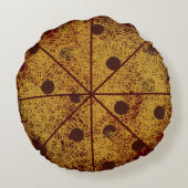 ラウンドペペローニアンドチーズ装飾用クッション ラウンドクッション (裏面)