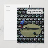 ラウンドボウリング, 誕生日ポストカード,  ポストカード (正面/裏面)
