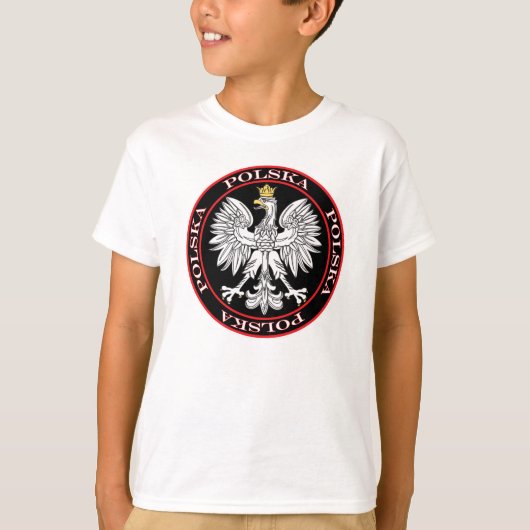 ラウンドポルスカイーグル Tシャツ (正面)