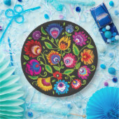 ラウンドポーランドの民間伝承の構成 ペーパープレート (パーティー)