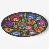 ラウンドポーランドの民間伝承の構成 ペーパープレート (アングル)