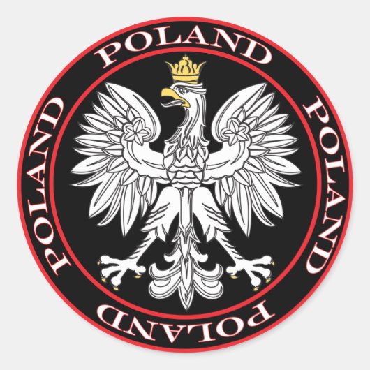 ラウンドポーランドイーグル ラウンドシール (正面)