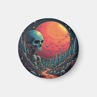 "ラウンドマパーソナライズされたグネット – カスタム写真またはデザイン マグネット