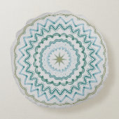 ラウンドメダリオン装飾用クッション ラウンドクッション (裏面)