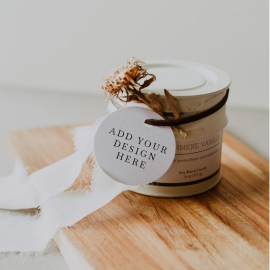 ラウンドメッセージカード印刷 フェイバータグ