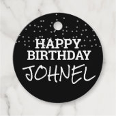 ラウンドメッセージカード フェイバータグ (正面)