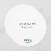 ラウンドメニュー - あなた自身のファイルを追加 メニュー (正面/裏面)