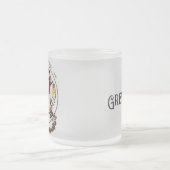 ラウンドメリー-魔法マグカップ フロストグラスマグカップ (中央)