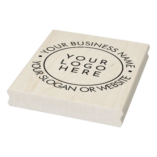 ラウンドモダンビジネスカスタムロゴWebサイト ラバースタンプ (スタンプ)